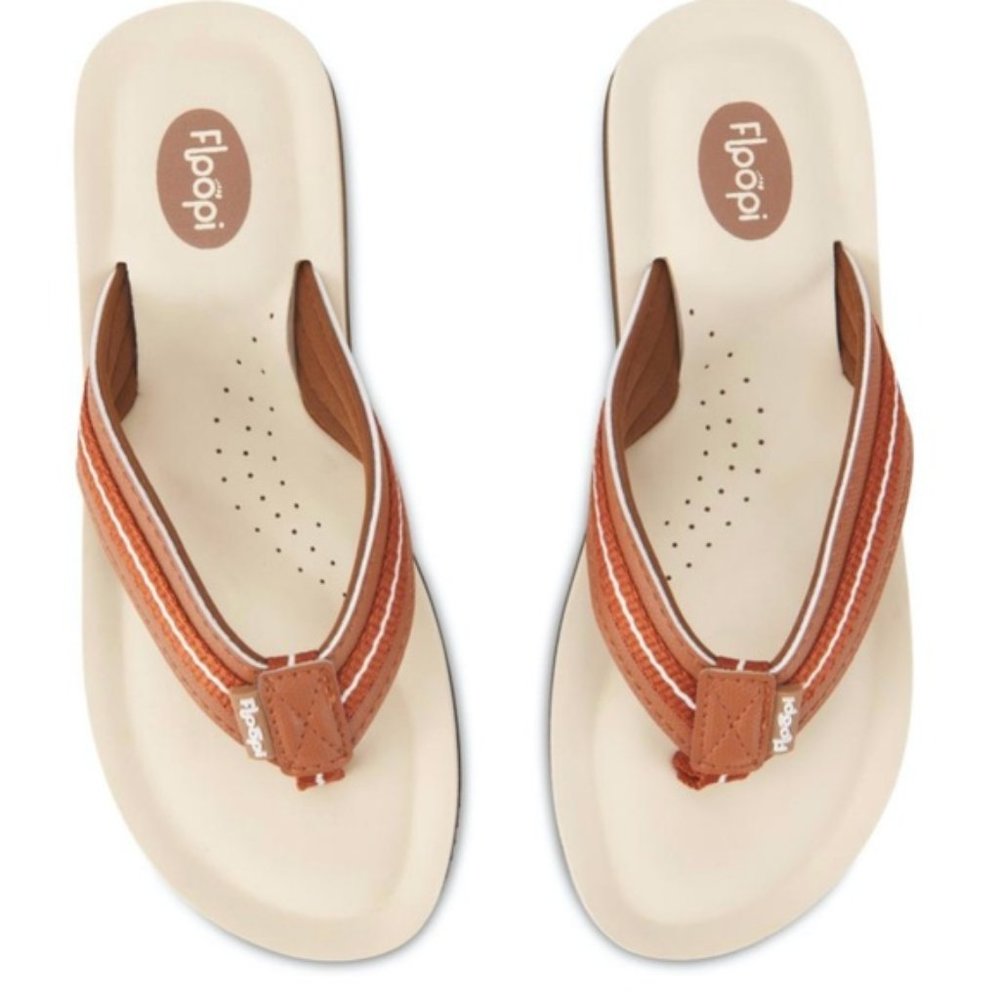 NWT Floopi Women Comfort Thong FlipFlop Sandals 11